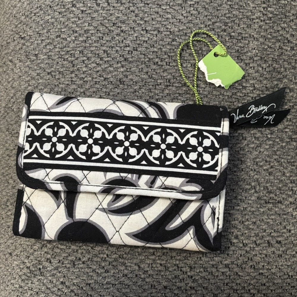 NWT Vera Bradley Night And Day Wallet Card Id Cash Bi-Fold